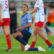 Carli Lloyd seen here remembering which team she plays for.